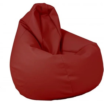 Image 1 of Pufrelax Калъф за пуф круша, 220л. , Nirvana Hobbit - Bordo, (Не съдържа пълнеж), Еко кожа