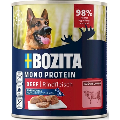Bozita Mono Protein Pate Beef 800 g
