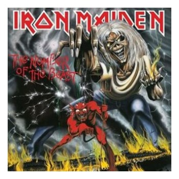 IRON MAIDEN - THE NUMBER OF THE BEAST/THE BEAST OVER HAMMERSMITH LP