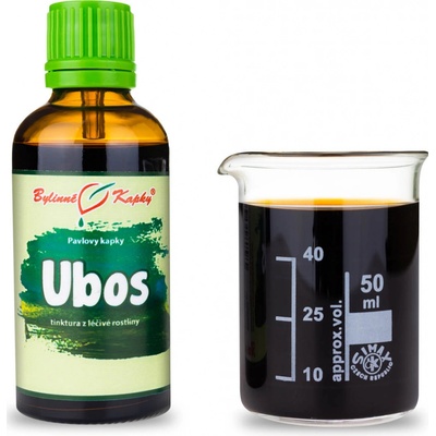 Bylinné kapky Pavlovy bylinné kapky Ubos tinktura 50 ml