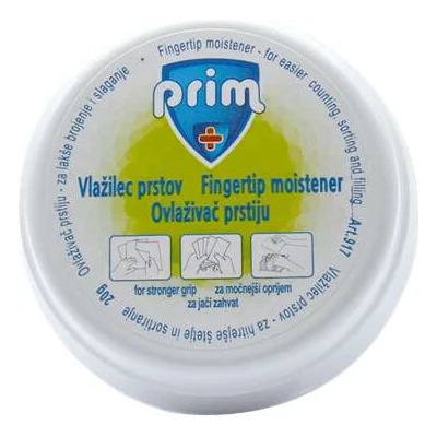 Edigs Гел за овлажняване на пръсти Prim 20 г. в пластмасова купа (A-919)