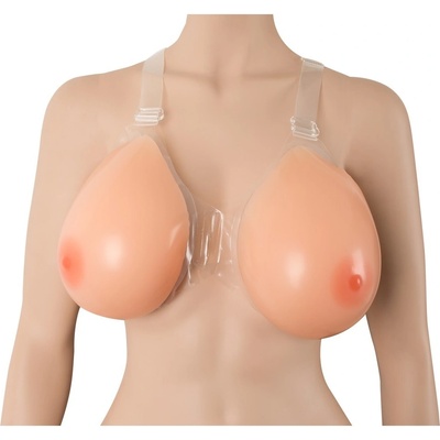 Cottelli Collection Top s vloženými silikonovými umělými prsy 2000 g – Sleviste.cz