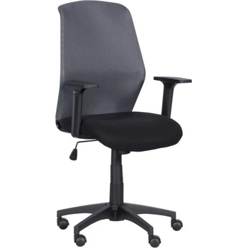 Bittel Работен стол Carmen 7047 СИВ-ЧЕРЕН