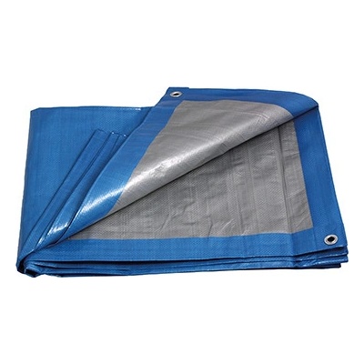 LEVIOR Profi Zakrývacia plachta 140g/m² 3x4 m modrá/strieborná