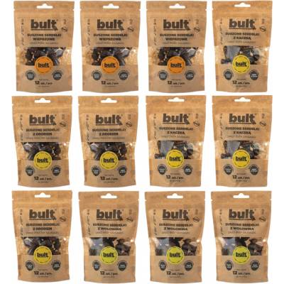 BULT Sušené kolečka MIX 2 příchutí pochoutka pro psy 4 x 100 g