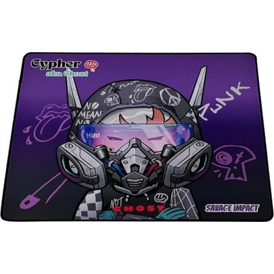 A4Tech Гейминг подложка за мишка A4Tech - BP-45W Cypher Ghost, M, лилава (A4-PAD-BP-45W)