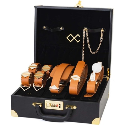 Lockink Sada bondážna Moonlight Treasure Chest hnedá