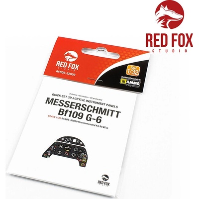 Revell Red Fox Studio Kft. Messerschmitt Bf 109G-6 for kit 1:32