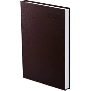 VECTRALINE Дневник с датите vectraline b/5, седмичен, от кафява изкуствена кожа 2027 (23.0300217)