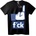 NOONEBRAND Тениска F*ck Facebook - 4XL, White