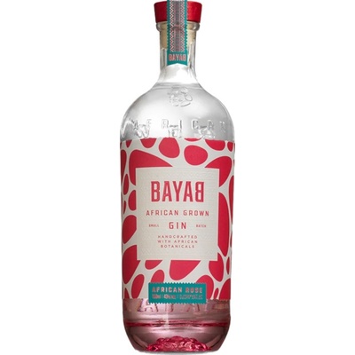 Bayab Rose Water Gin 43% 0,7 l (čístá fľaša)