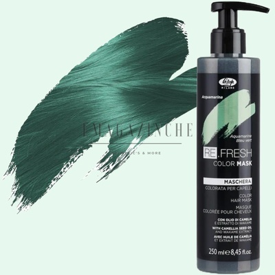 Lisap Professional Milano Lisap Тонираща подхранваща маска без амоняк - Аквамарин 250 мл. Re. Fresh Color Mask (131410)