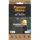 Tvrzená skla pro mobilní telefony PanzerGlass ochranné sklo Privacy pro Apple iPhone 14 Pro s instalačním rámečkem P2784