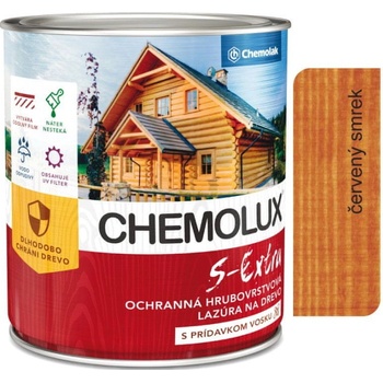 Chemolux S 1025 extra 0,75 l č.smrek