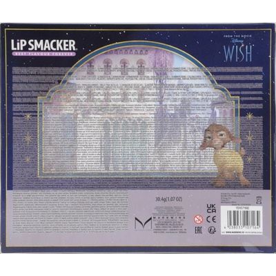 Lip Smaker Disney Wish Beauty Palette Dekorativní kazeta se zrcátkem 1 ks