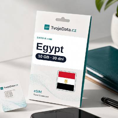 eSIM Egypt 10 GB / 29 dní