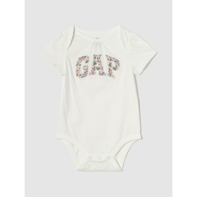 GAP Бебешко боди с логото на Gap GAP | Byal | Момчешки | 74-80