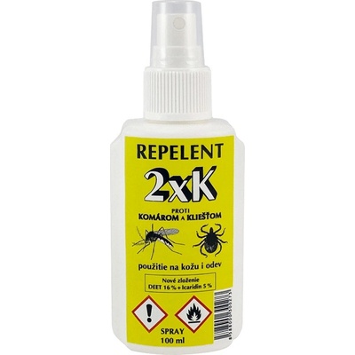 2XK repelent spray 100 ml