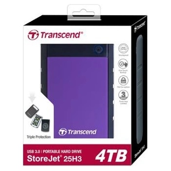 Transcend StoreJet 25H3P 4TB, TS4TSJ25H3P