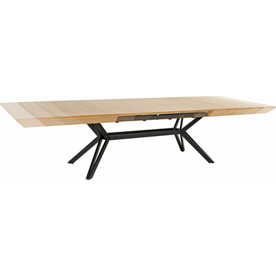Anvicti Jídelní stůl GIANT NATUR 200-320 cm dubová dýha rozkládací JS46566