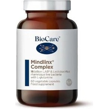 Biocare Mindlinx probiotika LAB4 Lactobacillus rhamnosus + L-glutamín 60 kapslí