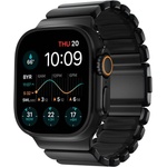 Nomad Титаниева каишка за Apple Watch 44мм, 45мм, 46мм, Ultra, Ultra 2, Ultra 3 49мм - Nomad Stratos Band Black Titanium Black (черен) (NM011154858)
