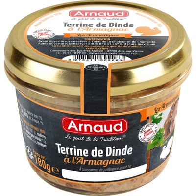 Arnaud Terrine de Dinde á l´Armagna Krůtí terina s Armaňakem 180 g