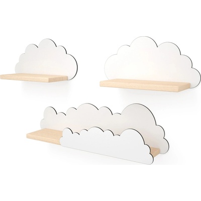 Vulpi Sada 3x poličiek Oblaky