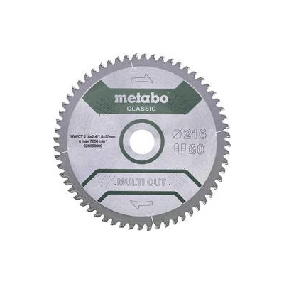 Metabo Pilový list MULTI CUT CLASSIC 628285000 254 mm 1.8 mm zubů 60