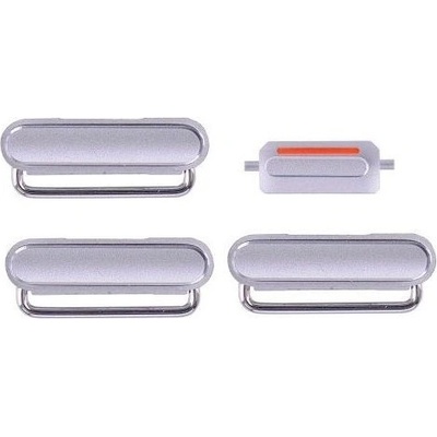 Apple iPhone 6 Plus - Tlačidlá Zapínania + Hlasitosti + Tichého Režimu (Silver), Silver