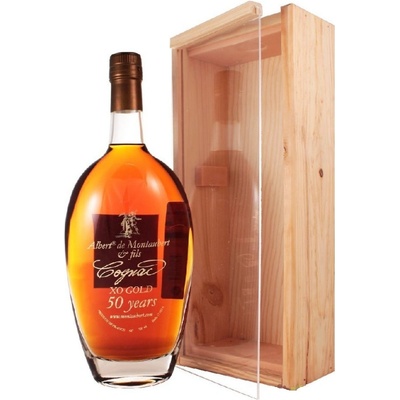 Albert de Montaubert XO Gold Grande Champagne 50y 42% 0,7 l (kazeta)