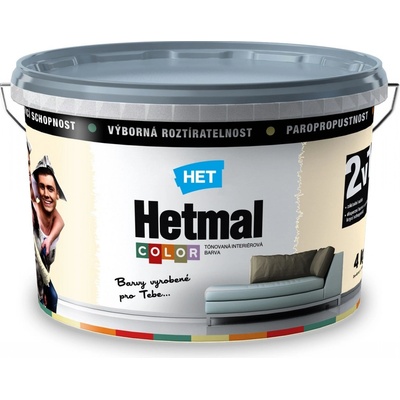 HET Hetmal Color 8kg Jakub - žltá