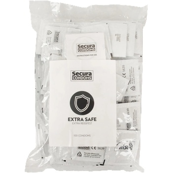 Secura Extra Safe - подсилени презервативи (100 бр. )