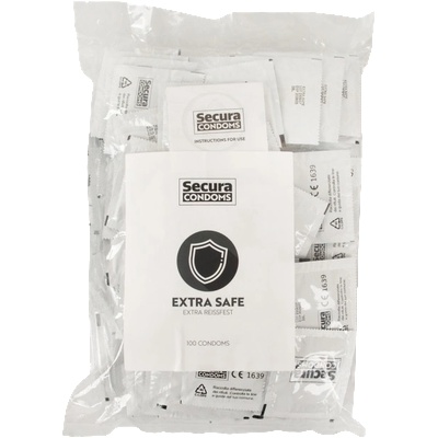 Secura Extra Safe - подсилени презервативи (100 бр. )