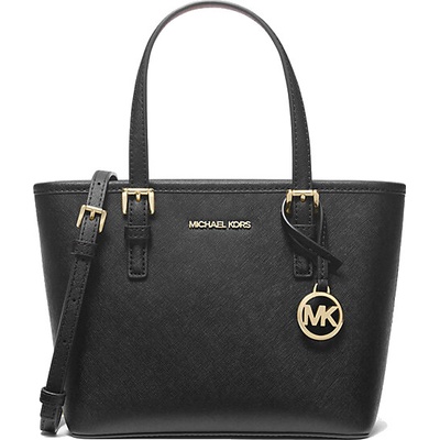 Michael Kors dámska kožená kabelka 35T9GTVT0L BLACK