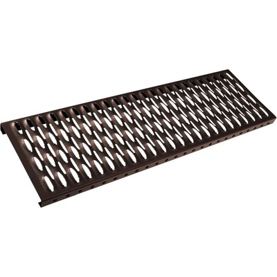 Stoupací plošina komínová lávka hnědá 80 cm