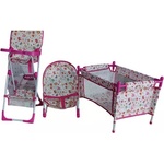 Man Yuk Toys Комплект детски мебели за игра 3 в 1 (cs9850)