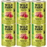 WILD FARM Premium Grain Free Pork and Tuna 6x400g - беззърнена храна за котки