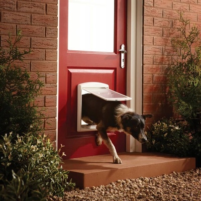 PetSafe Staywell 740 Dvierka plast biela 35 x 29 cm