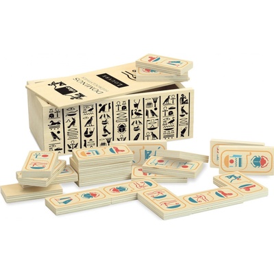 Vilac Domino s hieroglyfy