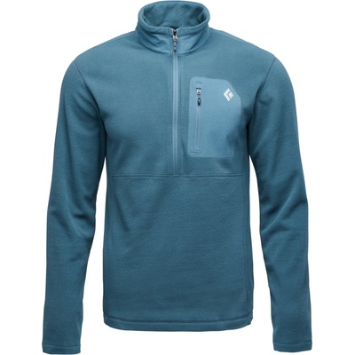 Black Diamond Мъжки поларен пуловер Black Diamond Rift Half-Zip Fleece Jacket Fleece jumper - Midnight Blue / Midnight Blue - размер XL (005-7121-0214)