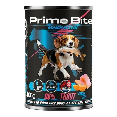Prime Bite pstruh so sladkými zemiakmi 400 g