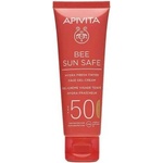 APIVITA Слънцезащитен хидратиращ крем за лице , оцветен, Apivita Bee Sun Safe Hydra Fresh Tinted Face Cream SPF50 50ml