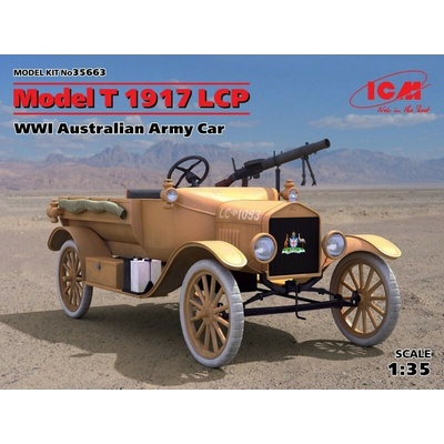 ICM Ford Model T 1917 LCP,WWI Australian Army Car 1:35