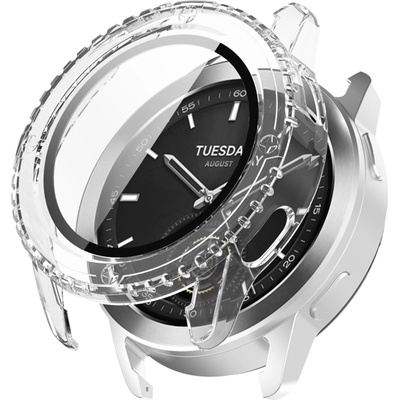 Techsuit Протектор за Xiaomi Watch S3 + Чанта - Defense360 Pro - Прозрачен