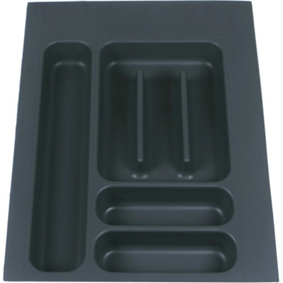 Příborník Elletipi UPPO R140, pro zásuvku 40 cm, plastový,černý – Zboží Mobilmania