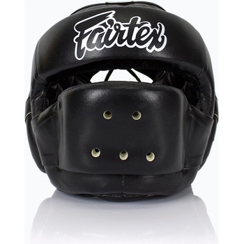 Fairtex Боксова каска Fairtex Full Face Protector black