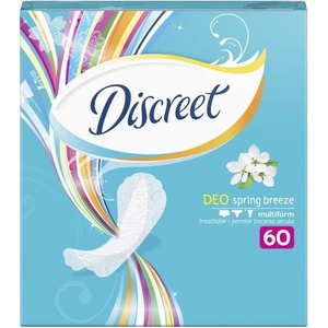 Disccreet Discreet Део Морски бриз, дамски превръзки, 60бр (8001090170316)