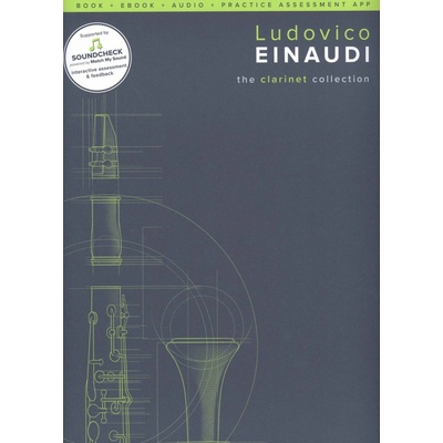 Ludovico Einaudi The Clarinet Collection Book/Online Media klarinet a klavír – Sleviste.cz