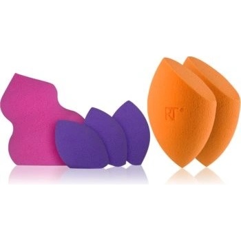 Real Techniques Sponges sada Sculpting 1 ks Complexion 2 ks Mini Eraser 3 ks